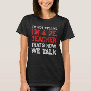 Camiseta Professor de Educação Física do PE Talk 2