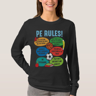 Camiseta Professor de Educação Física Educação Secund