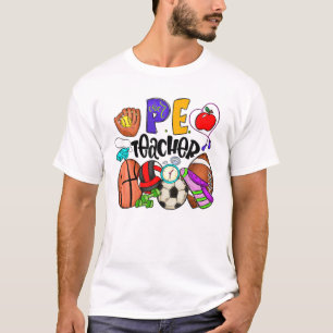 Camiseta Professor De Educação Física Engraçado De Volta Ao