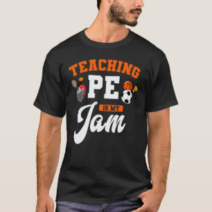 Camiseta Professor de Educação Física Engraçado Instrutor d
