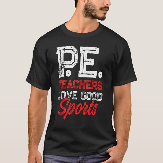 Camiseta Professor de Educação Física PE Bom 2 (Frente)