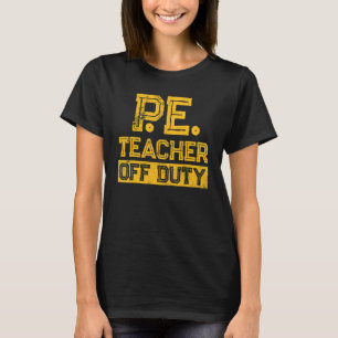 Camiseta Professor de Educação Física PE Desligado 2