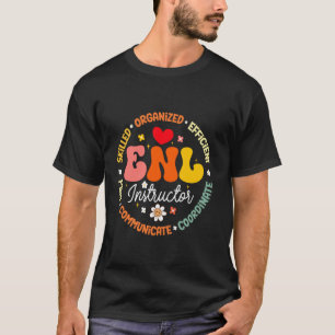 Camiseta Professor de ENL Engraçado Equipe Professor Inglês