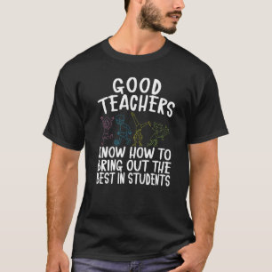 Camiseta Professor de Ensino de Tutor de Aprendizado