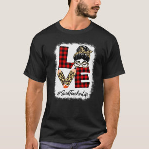 Camiseta Professor de Ensino Especial Amor Coque Desarrumad