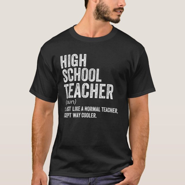 Camiseta Professor de Ensino Médio (Frente)