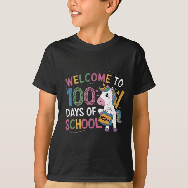 Camiseta Professor de equipamento engraçado para 100 dias & (Frente)