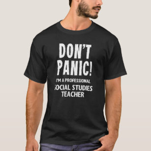 Camiseta Professor de Estudos Sociais
