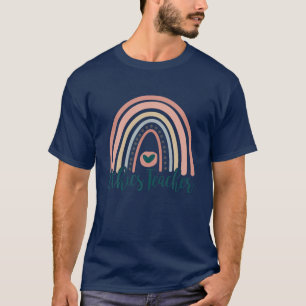 Camiseta Professor de Ética Engraçado Professor de Coração