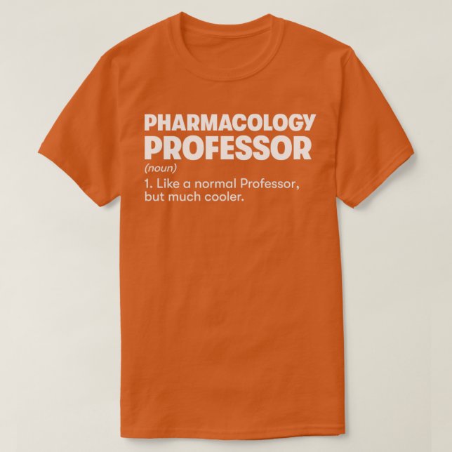 Camiseta Professor de Farmacologia1 (Frente do Design)