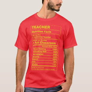 Camiseta Professor de Fatos Nutricionais
