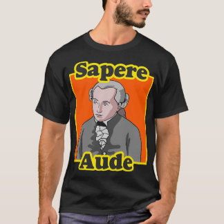 Camiseta Professor de Filosofia Immanuel Kant Sapere Aude 2