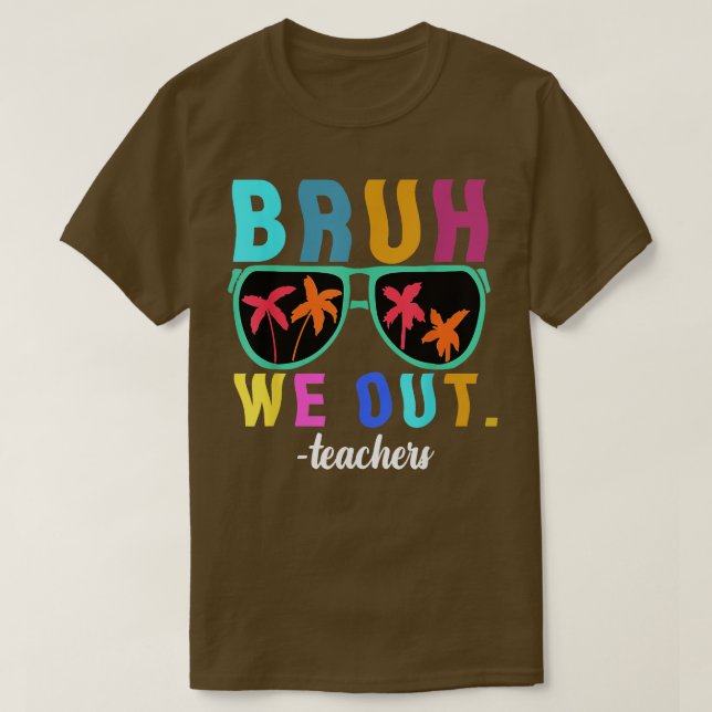 Camiseta Professor de Fim do Ano Escolar Summer Bruh (Frente do Design)