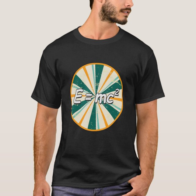 Camiseta Professor De Física Da Emc2 De Volta À Escola (Frente)