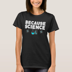Camiseta Professor de Física de Ciência Biológica Porque Ci