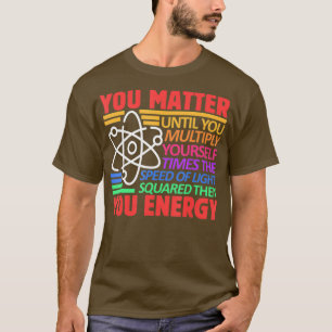 Camiseta Professor de Física de Mens - Partícula Física 