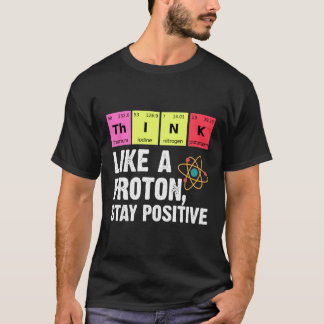 Camiseta Professor de Física de Química Estudos de Proton S