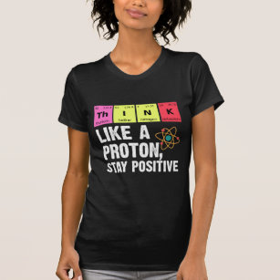 Camiseta Professor de Física de Química Estudos de Proton S