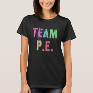 Camiseta Professor de formação física de professores de edu