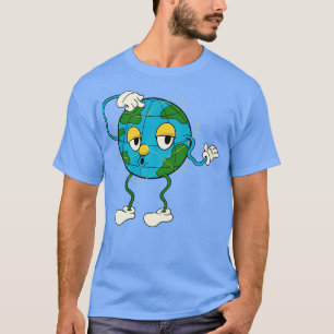 Camiseta Professor de Geografia do Globo Terra