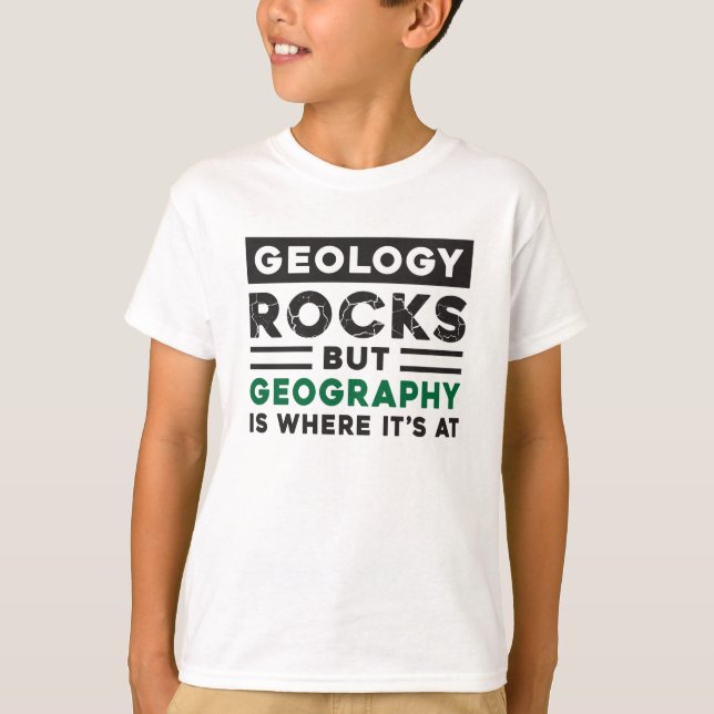 Camiseta Professor de Geografia Engraçado Mundo Contém Idei (Frente)