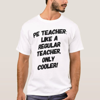 Camiseta Professor de ginástica em PE como professor regula