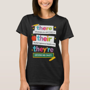 Camiseta Professor de Gramática Divertido Humor Groovy Angu