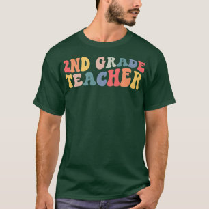 Camiseta Professor de Grau Retro segundo Engraçado Segundo