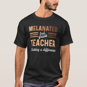 Camiseta Professor de Grau segundo Preto História Preta Faz
