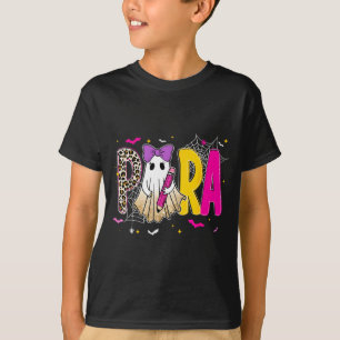 Camiseta Professor de Halloween Assustador Para Conselheiro