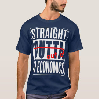 Camiseta Professor de hetero fora do AP Economics Classe T