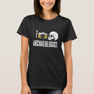 Camiseta Professor de História Amante da Antropologia Chá d