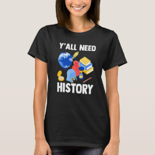 Camiseta Professor de História Historiador Antigo Vocês P