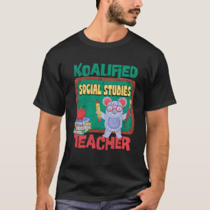 Camiseta Professor de Humanidades de Estudos Sociais Koalif