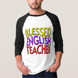 Camiseta Professor de Inglês Abençoado