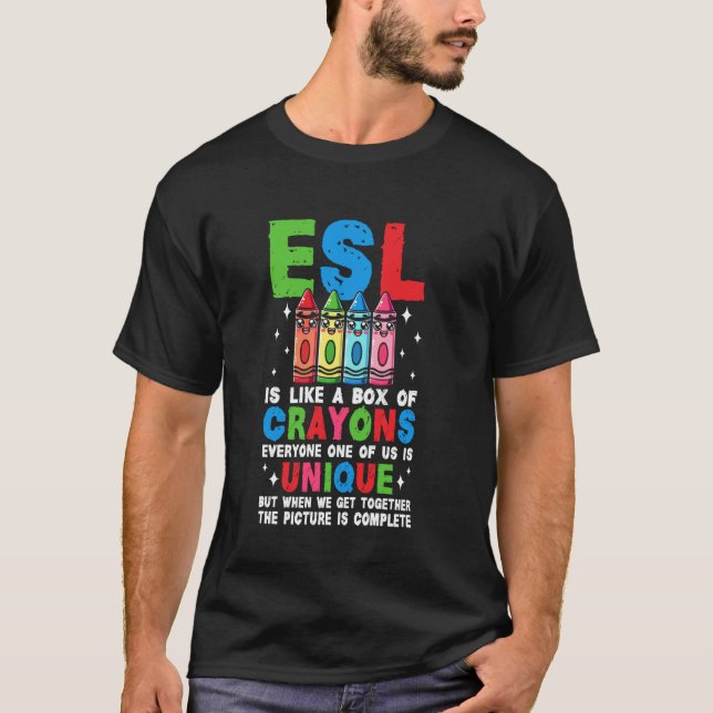 Camiseta Professor de Inglês como Segunda Língua (Frente)