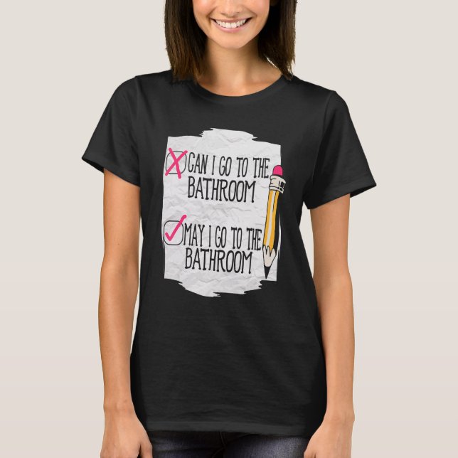 Camiseta Professor de Inglês ensinando gramática escolar Gr (Frente)