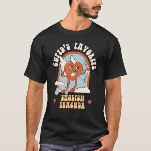 Camiseta Professor de Inglês favorito de Cupido: "Cute Groo