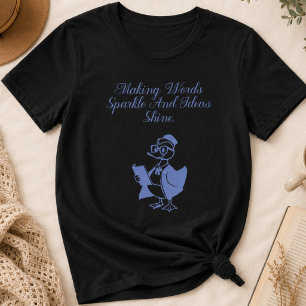 Camiseta Professor de Inglês Fazendo Palavras Brilharem & I