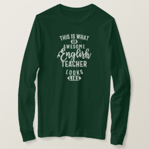 Camiseta Professor de inglês, professor inglês engraçado