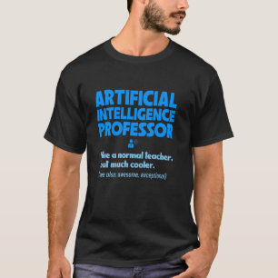 Camiseta Professor de Inteligência Artificial Professor AI