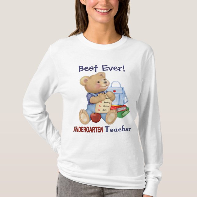 Camiseta Professor de Jardim de Infância (Frente)