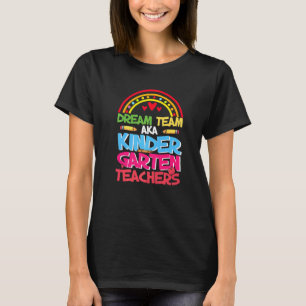 Camiseta Professor De Jardim De Infância 1rua Dia Da Escola
