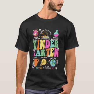 Camiseta Professor de Jardim de Infância Aluno Volta às Aul