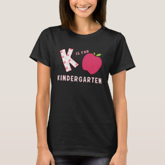 Camiseta Professor de Jardim de Infância de Volta às Aulas,