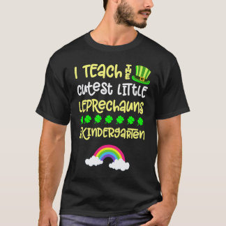 Camiseta Professor de Jardim de Infância Dia de São Patríci