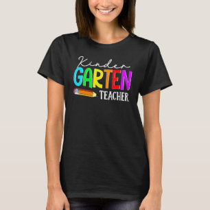 Camiseta Professor de Jardim de Infância Divertido Volta às