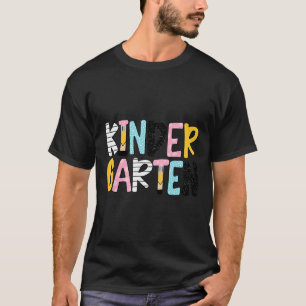 Camiseta Professor de Jardim de Infância Primeiro Dia de Au