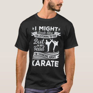 Camiseta Professor de Karatê Aluno de Karatê Amante de Arte