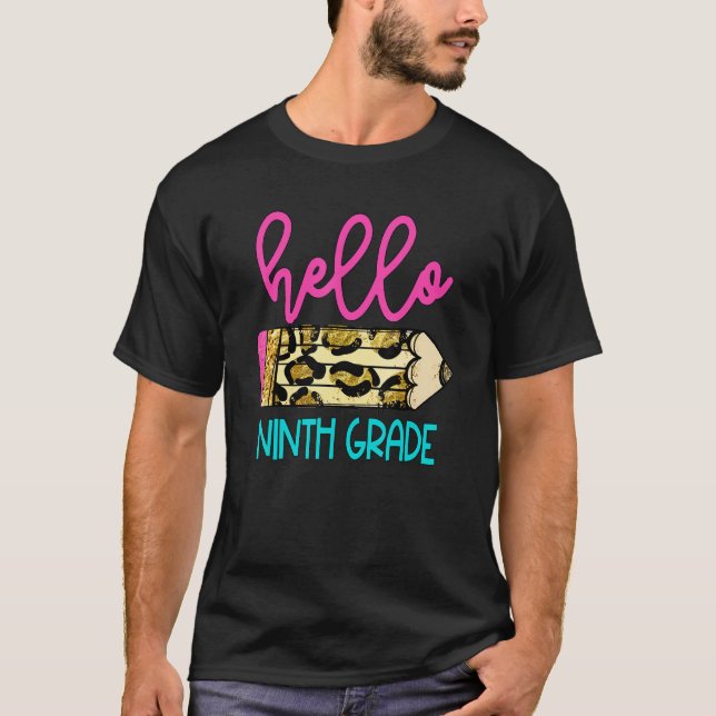 Camiseta Professor de Lápis Leopard do Nono Grau (Frente)
